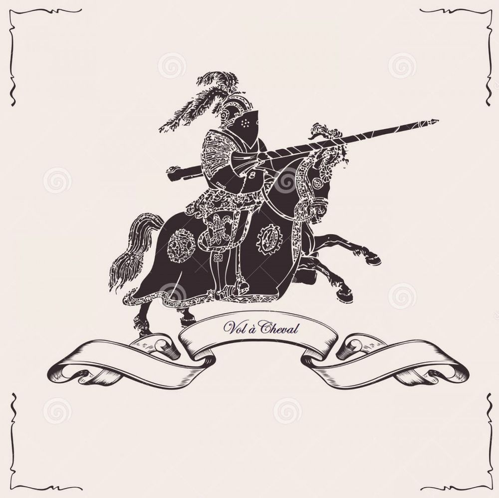 Vol à cheval