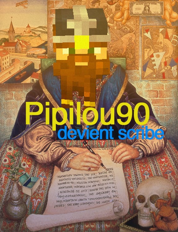Pipilou devient Scribe