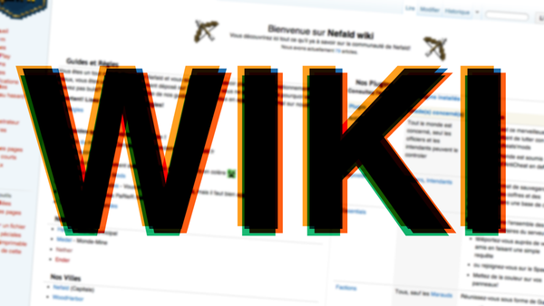 Le wiki a besoin de vous !