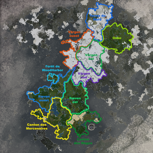 Les cantons accessibles aux gardes champêtres