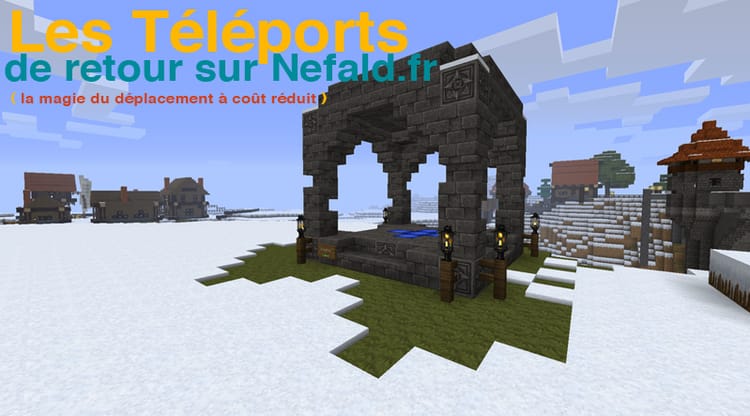 Nouveaux téléports